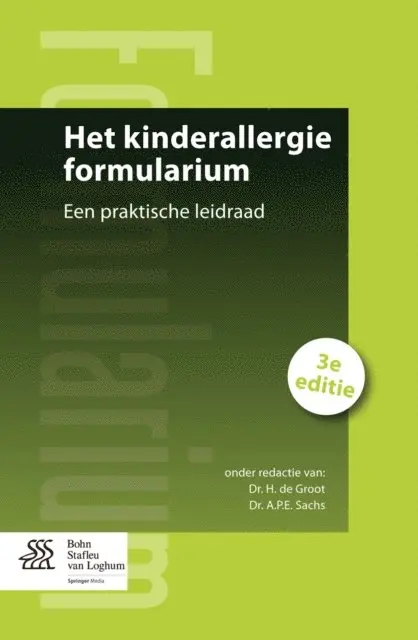 A.P.E. Sachs, H de Groot - Het kinderallergie formularium, E-bok. Tillgänglighet: Lägg i varukorg