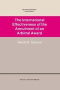 The International Effectiveness of the Annulment of an Arbitral Award