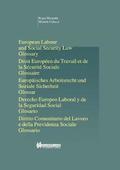 European Labour Law and Social Security Law: Glossary
