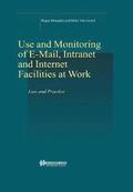 Use and Monitoring of E-mail
