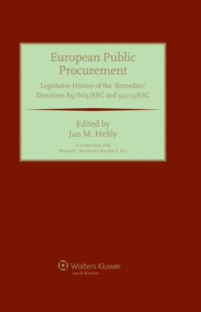 Jan M. Hebly - European Public Procurement, E-bok
