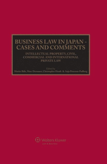 Moritz Balz, Christopher Heath - Business Law in Japan, E-bok