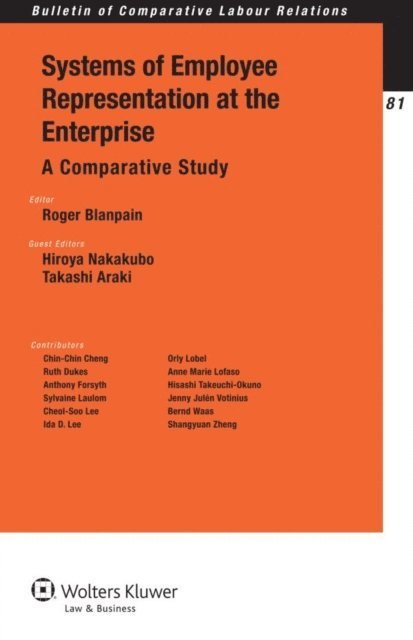 Roger Blanpain - Systems of Employee Representation at the Enterprise, E-bok