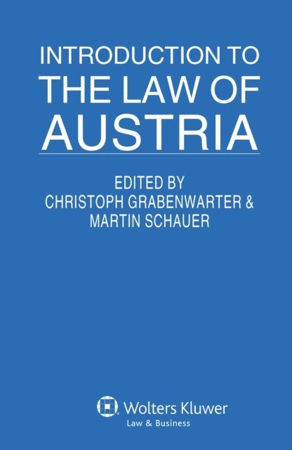 Martin Schauer, Christoph Grabenwarter - Introduction to the Law of Austria, E-bok