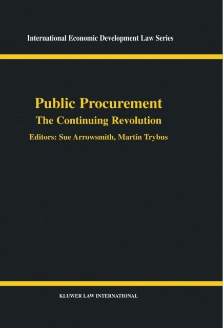 Martin Trybus, Sue Arrowsmith - Public Procurement, E-bok