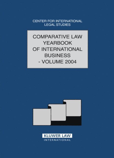 Comparative Law Yearbook of International Business, E-bok