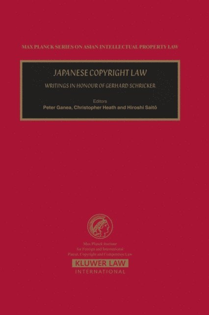 Christopher Heath, Peter Ganea - Japanese Copyright Law, E-bok