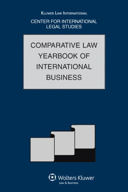 Comparative Law Yearbook of International Business, E-bok