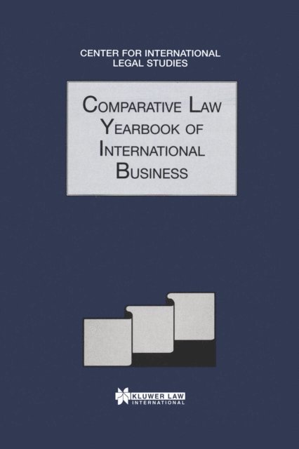 Susan Cotter - Comparative Law Yearbook of International Business, E-bok