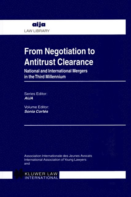 From Negotiation to Antitrust Clearance, E-bok