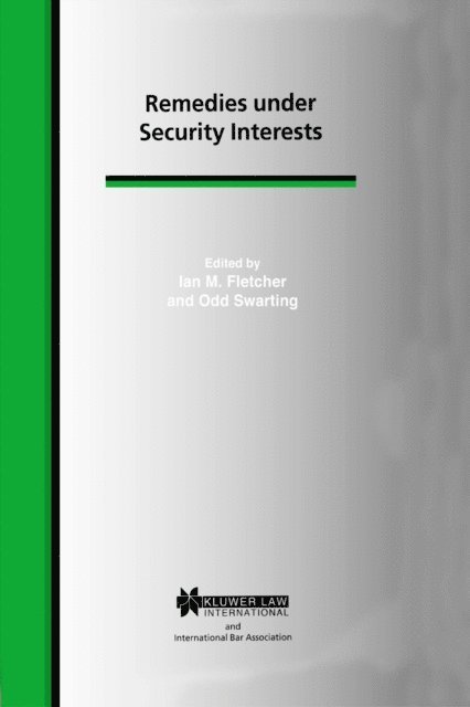 Odd Swarting, Ian M. Fletcher - Remedies under Security Interests, E-bok