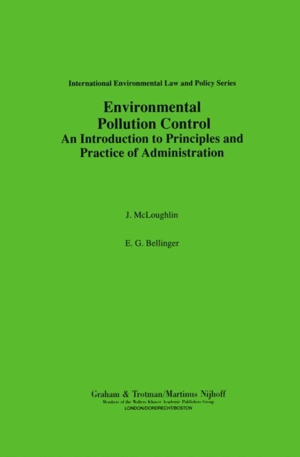 E.G. Bellinger, J. McLoughlin - Environmental Pollution Control, E-bok