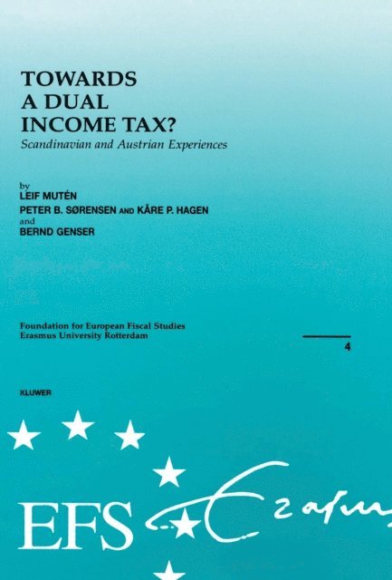 Leif Muten, Bernd Genser - Towards a Dual Income Tax?, E-bok