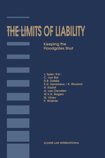 C. von Bar, J. Spier - Limits of Liability, E-bok. Tillgänglighet: Lägg i varukorg