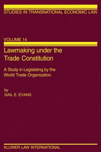 Gail E. Evans - Lawmaking under the Trade Constitution, E-bok. Tillgänglighet: Lägg i varukorg