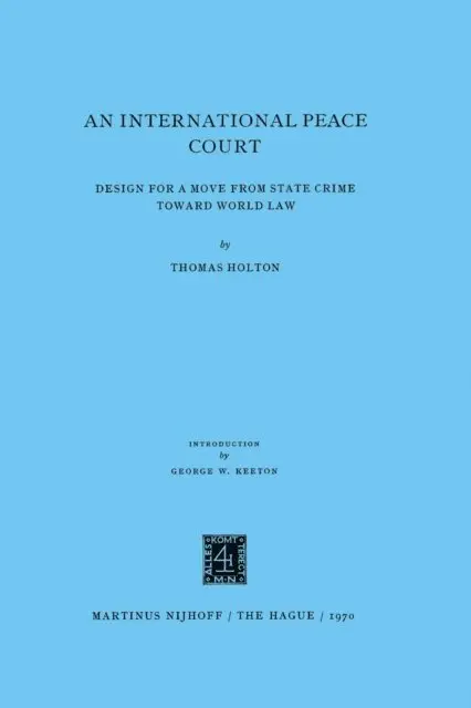Thomas Holton - International Peace Court, E-bok. Tillgänglighet: Lägg i varukorg