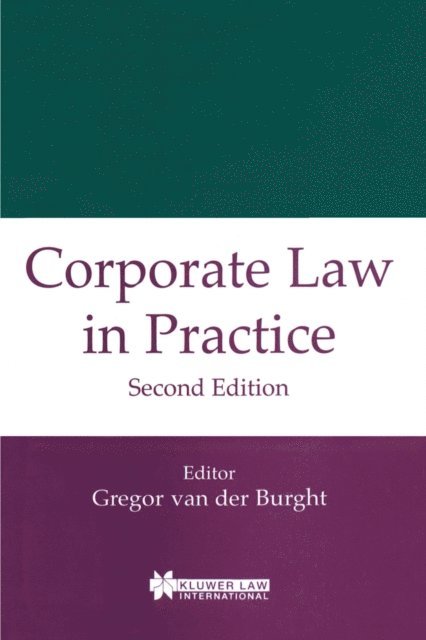 Gregor van der Burght - Corporate Law in Practice, E-bok
