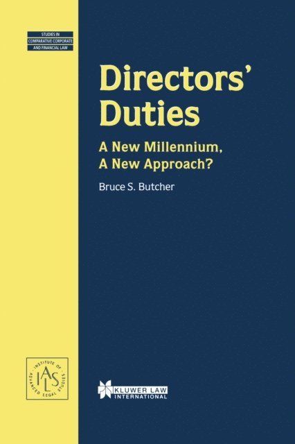 Bruce S. Butcher - Directors' Duties, E-bok