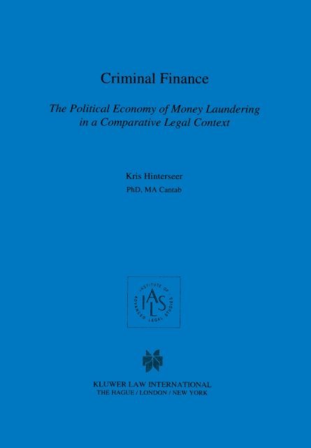 Kris Hinterseer - Criminal Finance, E-bok