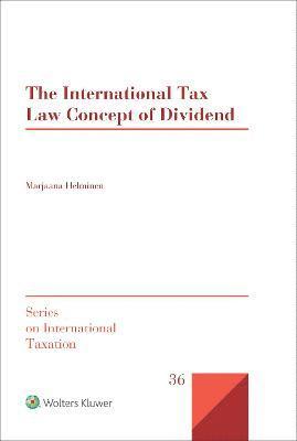 Marjaana Helminen - International Tax Law Concept of Dividend, Inbunden. Tillgänglighet: Lägg i varukorg