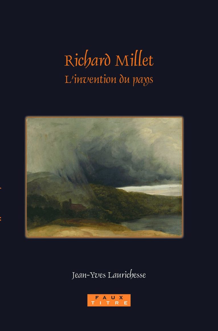 Jean-Yves Laurichesse - Richard Millet, Häftad