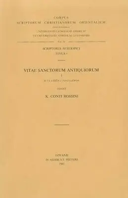B. Turaiev - Vitae sanctorum indigenarum, I. Acta S. Eustathii, Häftad. Tillgänglighet: Lägg i varukorg