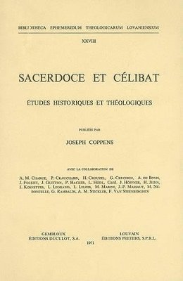 J. Coppens - Sacerdoce et célibat, Häftad