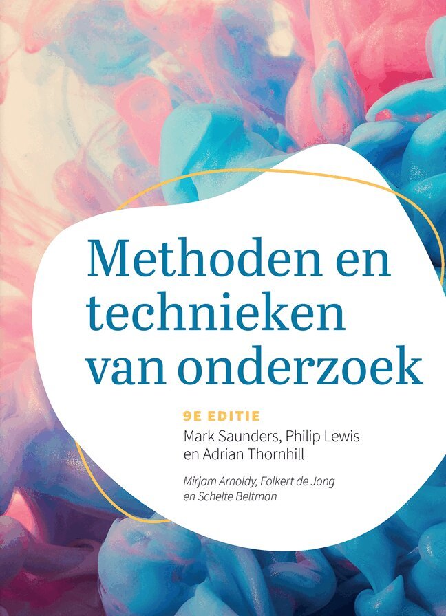 Mark N.K. Saunders, Philip Lewis, Adrian Thornhill - Meth & techn onderzoek 9e, Övrigt