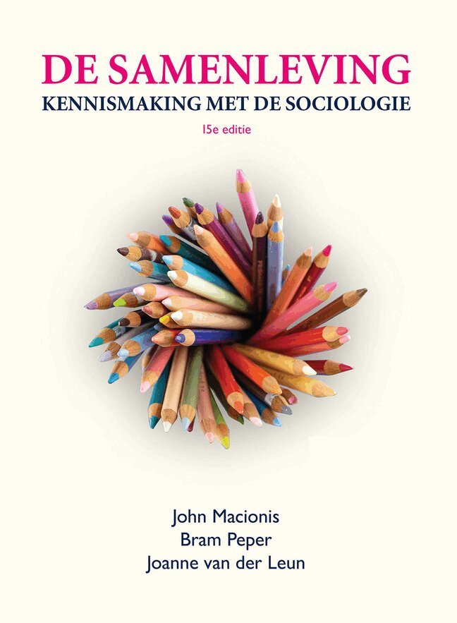John Macionis, Bram Peper, Joanne Leun - De samenleving -- Pearson eText (OLP), Övrigt