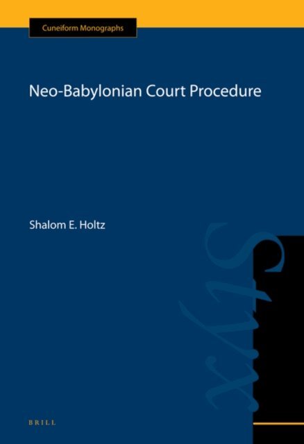 Shalom Holtz - Neo-Babylonian Court Procedure, E-bok