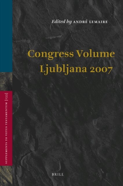 Andre Lemaire - Congress Volume Ljubljana 2007, E-bok