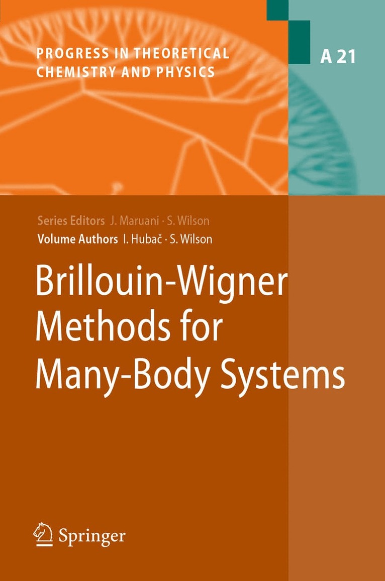 Stephen Wilson, Ivan Hubac - Brillouin-Wigner Methods for Many-Body Systems, Inbunden