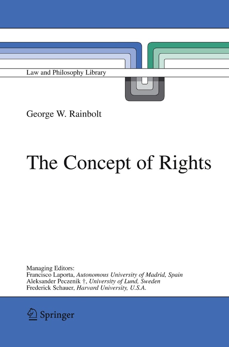 George W. Rainbolt - Concept of Rights, Häftad