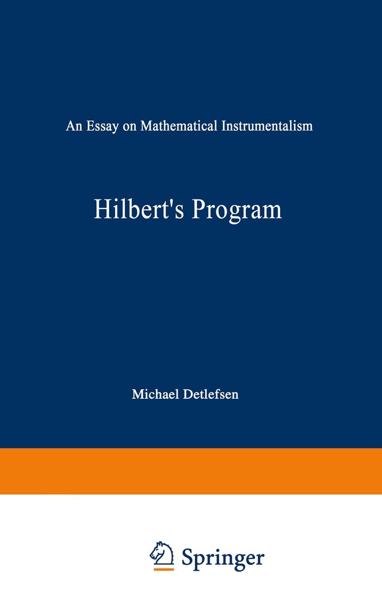M. Detlefsen - Hilbert’s Program, Häftad. Tillgänglighet: Lägg i varukorg