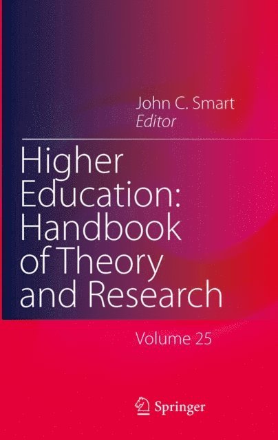 John C. Smart - Higher Education: Handbook of Theory and Research, E-bok