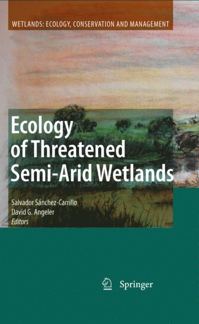 David G. Angeler, Salvador Sanchez-Carrillo - Ecology of Threatened Semi-Arid Wetlands, E-bok