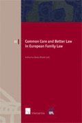 Common Core and Better Law in European Family Law