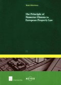 The Principle of Numerus Clausus in European Property Law