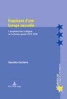 Duchenne Genevieve Duchenne - Esquisses d'une Europe nouvelle, Häftad