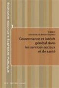 Gouvernance Et Interet General Dans Les Services Sociaux Et De Sante