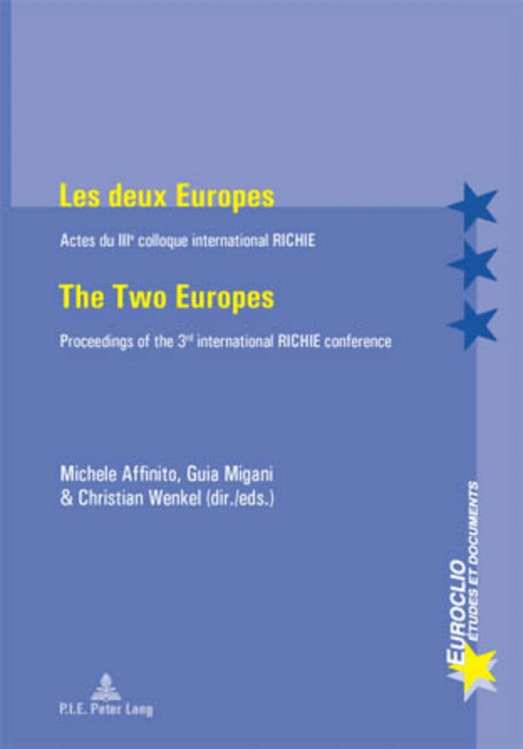 Affinito-M, Michele Affinito, Guia Migani, Christian Wenkel - Les deux Europes – The Two Europes, Häftad