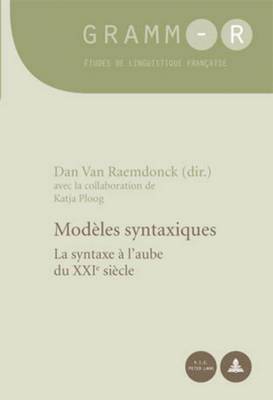 Van Raemdonck-D, Dan Van Raemdonck - Modèles syntaxiques, Häftad