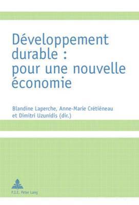 Blandine Laperche, Blandine Laperche, Dimitri Uzunidis, Anne-Marie Crétiéneau - Développement durable, Häftad. Tillgänglighet: Lägg i varukorg