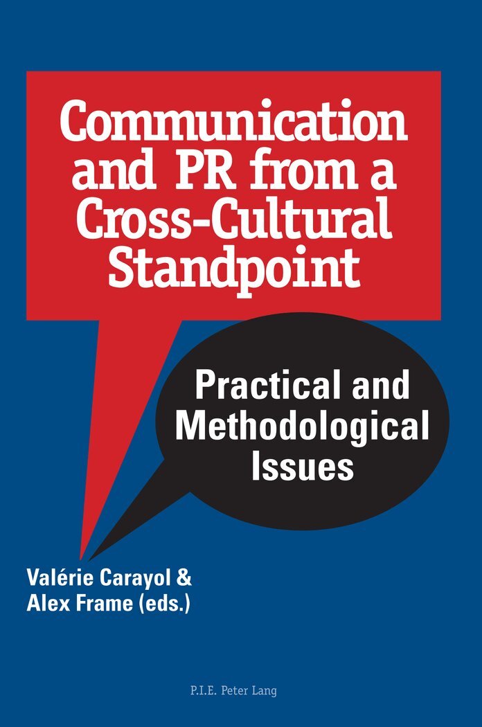 Carayol-V, Valérie Carayol, Alex Frame - Communication and PR from a Cross-Cultural Standpoint, Häftad