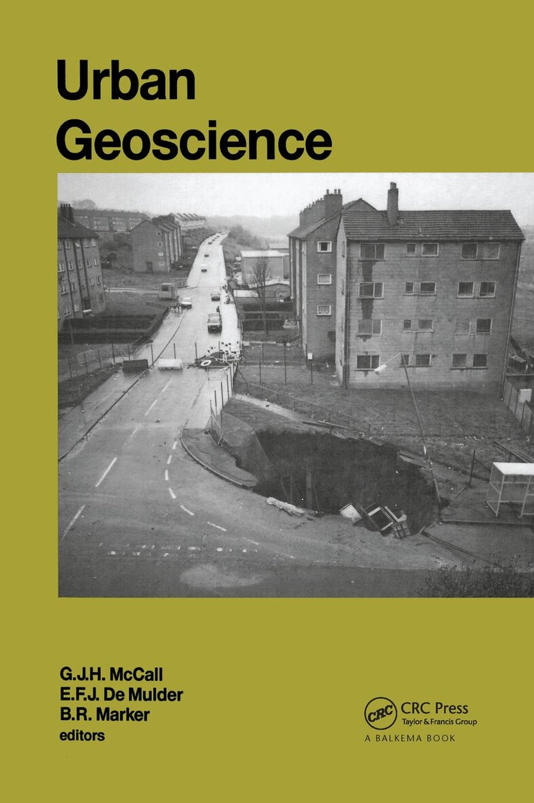 G.J.H. McCall, E.F.J. de Mulder, B.R. Marker - Urban Geoscience, Inbunden