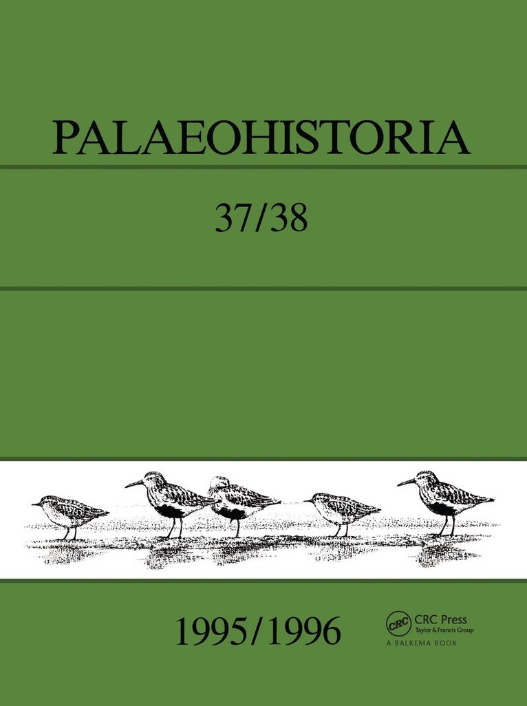 University of Groningen The Biological-Archaeological Institute - Palaeohistoria 37/38 (1995/1996), Inbunden