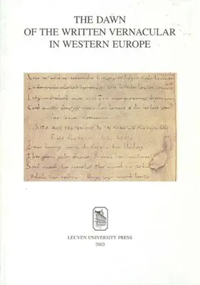 Michéle Goyens, Werner Verbeke - Dawn of the Written Vernacular in Western Europe, Häftad. Tillgänglighet: Tillfälligt slut