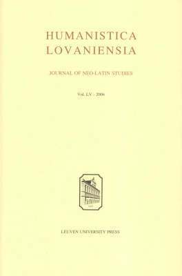 Gilbert Tournoy - Humanistica Lovaniensia: Journal of Neo-Latin Studies, Häftad. Tillgänglighet: Tillfälligt slut