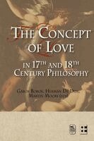 Gábor Boros, Herman de Dijn - The Concept of Love in 17th and 18th Century Philosophy, Häftad