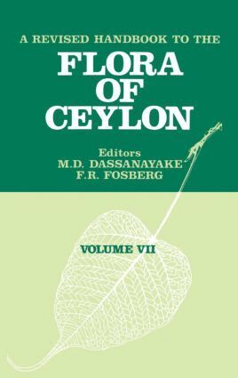 M.D Dassanayake - Revised Handbook of the Flora of Ceylon - Volume 7, Inbunden